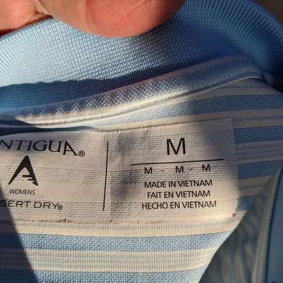 Antigua: Women's Performance Short Sleeve Polo  - Picture 3 of 5